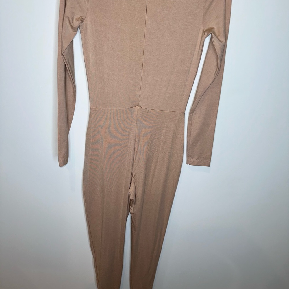 JLUXLABEL Chic Nude Jumpsuit - Picture 12 of 16